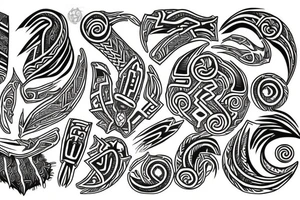 Maori mason tattoo idea
