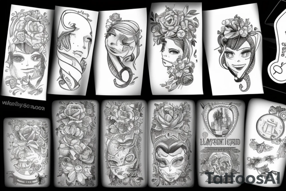 Train tattoo idea