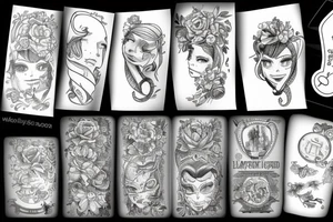 Train tattoo idea