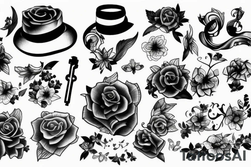 Train tattoo idea