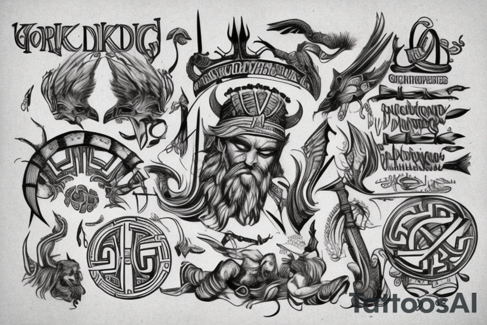 greek gods
vikings tattoo idea