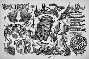 greek gods
vikings tattoo idea