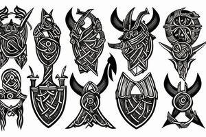 greek gods
vikings tattoo idea