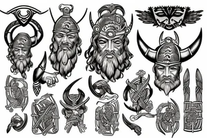 greek gods
vikings tattoo idea