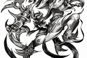 Sion from league of legends tattoo idea