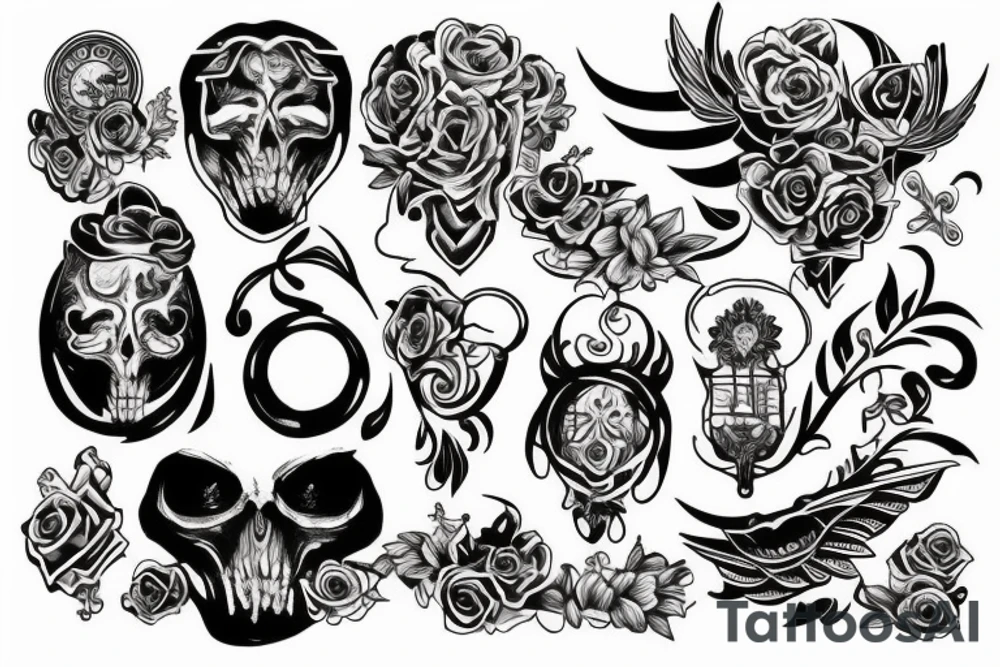 Couple tattoo tattoo idea