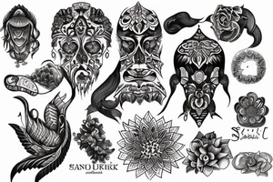 Name of sankul anushka tattoo idea
