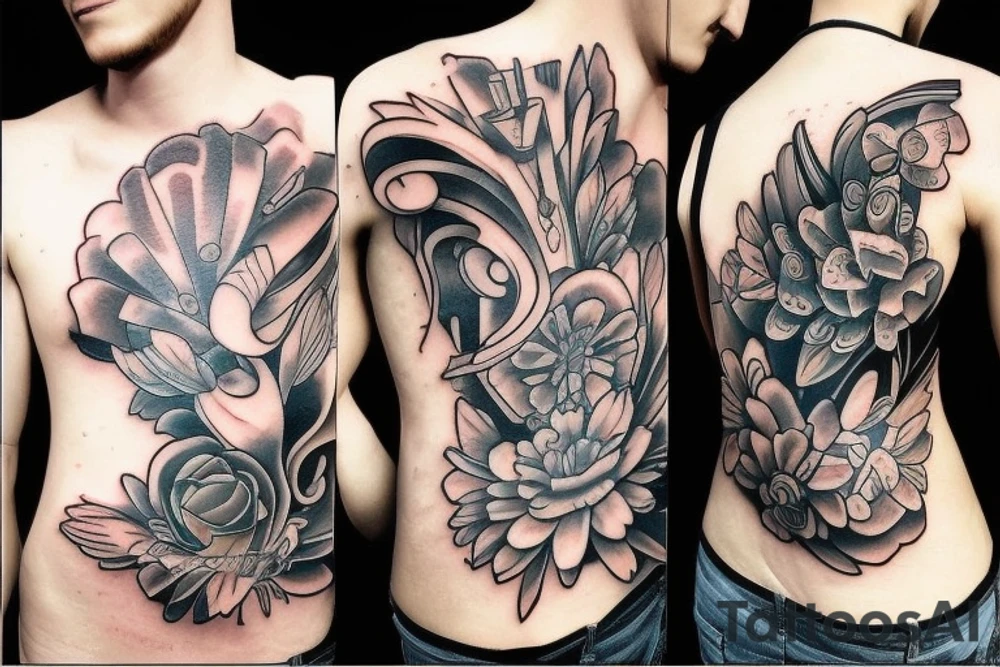 Cocktail tattoo idea