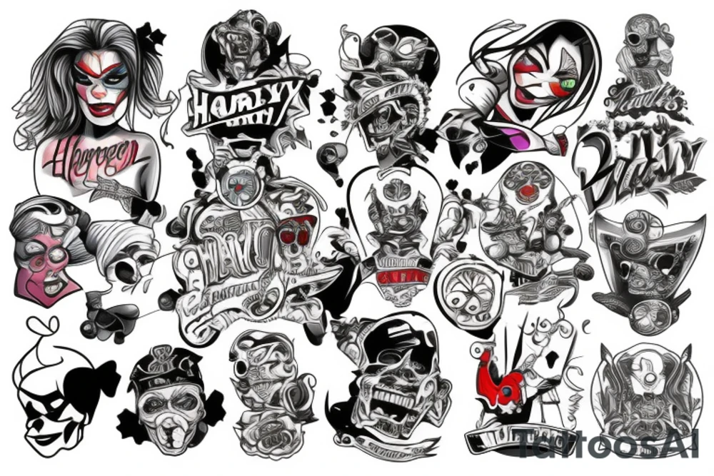 Harley tattoo idea