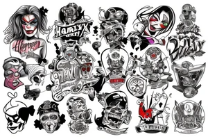 Harley tattoo idea