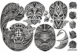 Polynesia tattoo idea