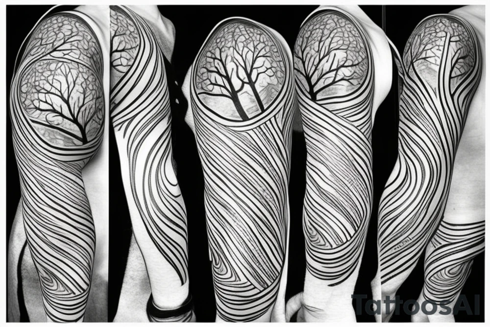 Trees tattoo idea
