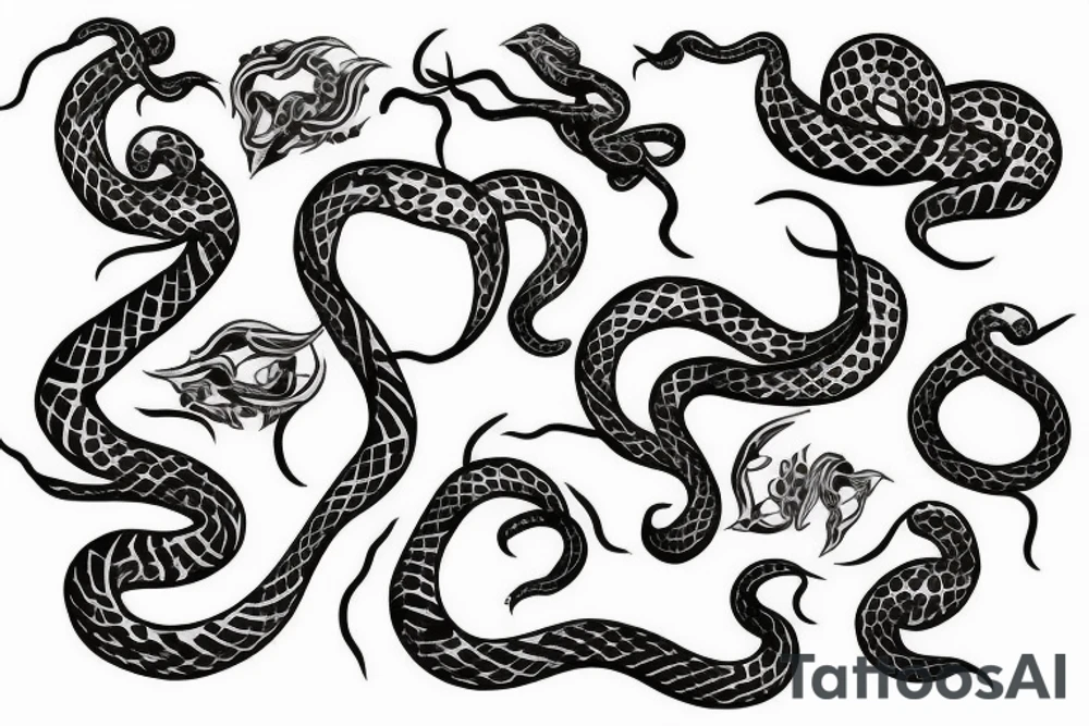 snake tattoo idea