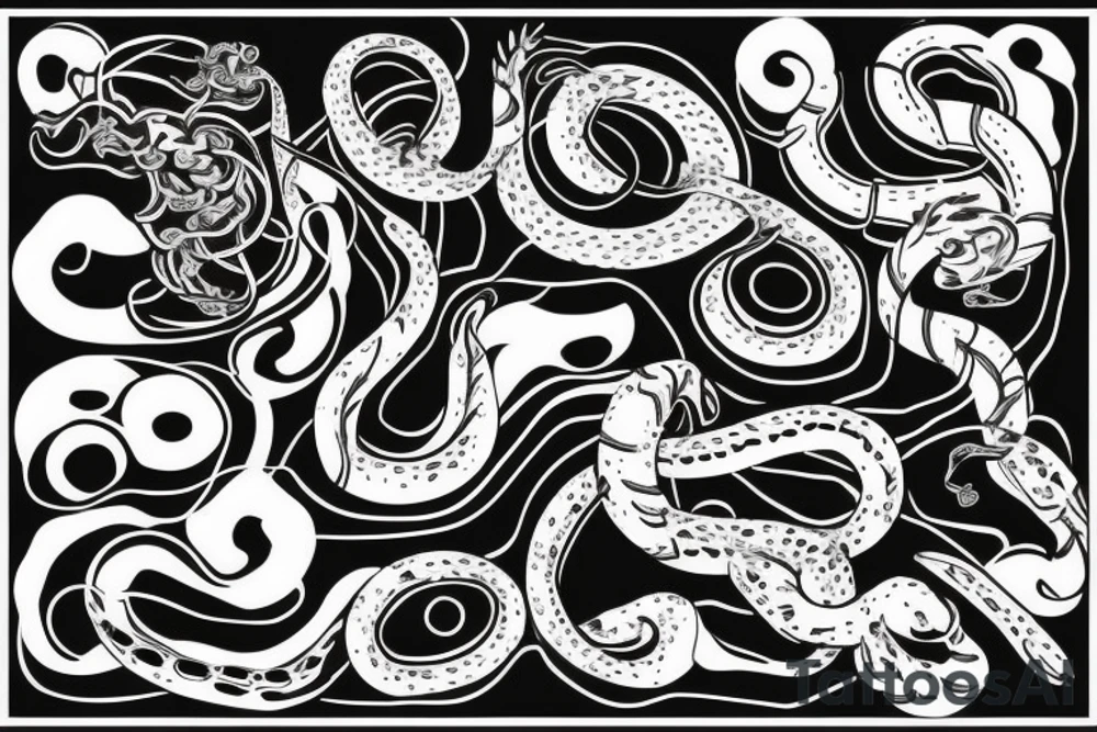 snake tattoo idea