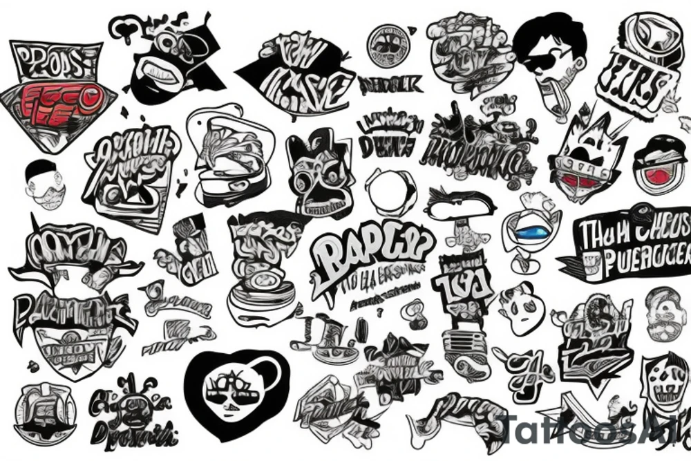 Pop Punk tattoo idea