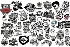 Pop Punk tattoo idea