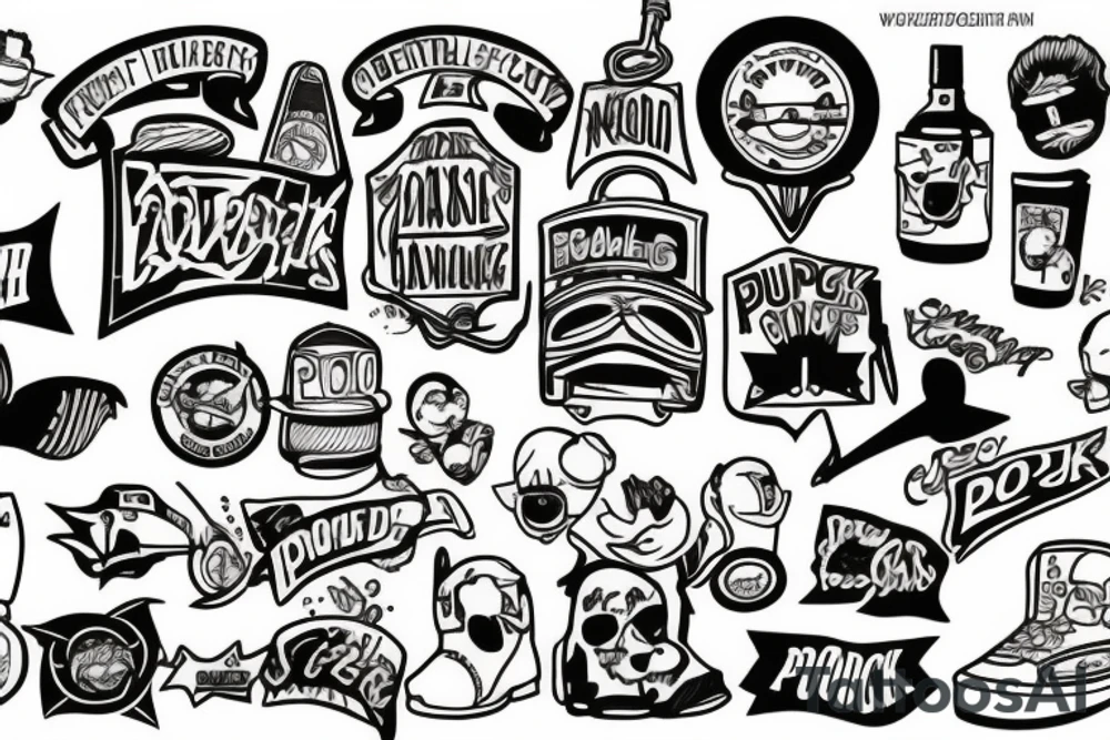 Pop Punk tattoo idea