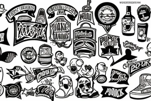 Pop Punk tattoo idea