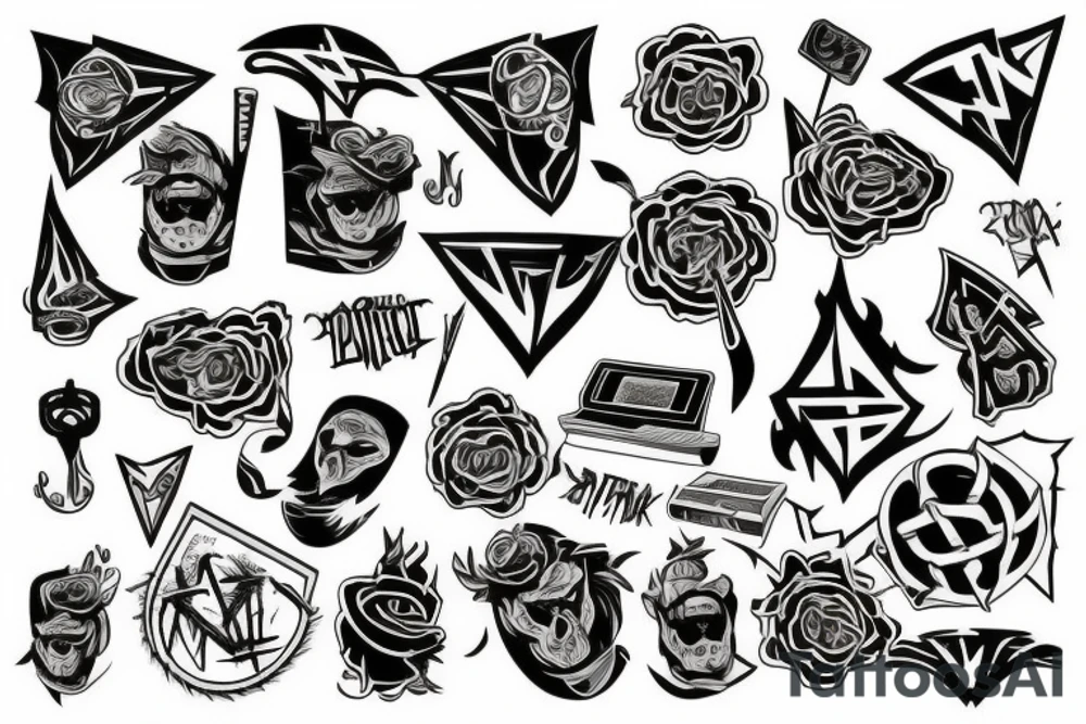 Metalcore, Pop Punk tattoo idea