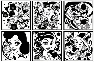 Mulher de patolino da disney tattoo idea
