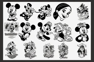 Mulher de patolino da disney tattoo idea