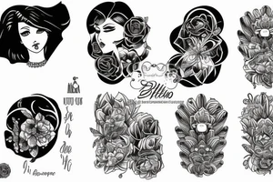 Mulher de patolino tattoo idea
