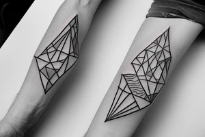 Triangle tattoo idea