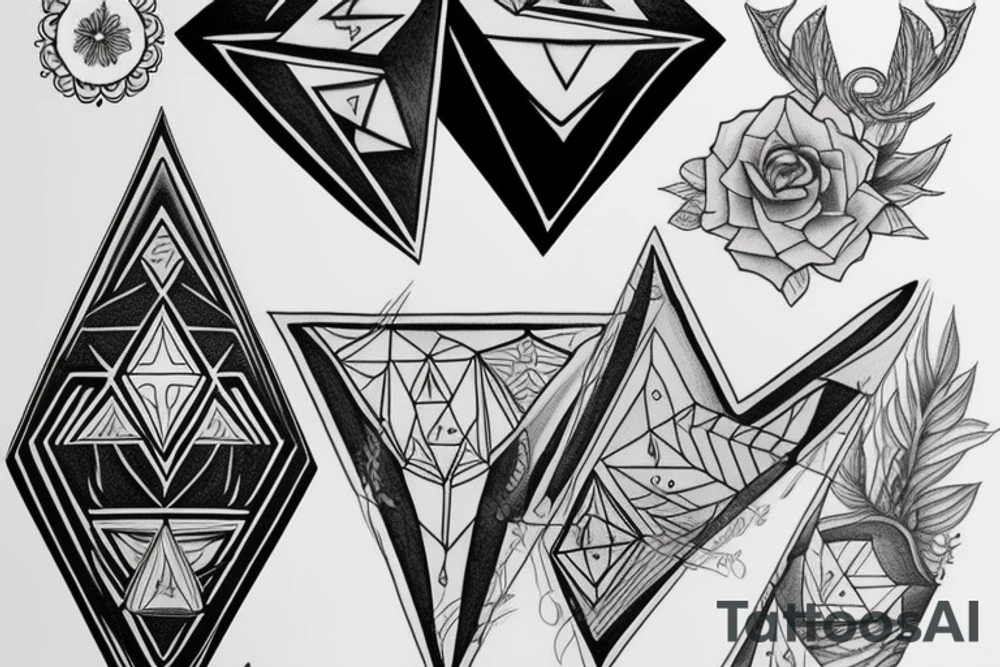 Triangle tattoo idea