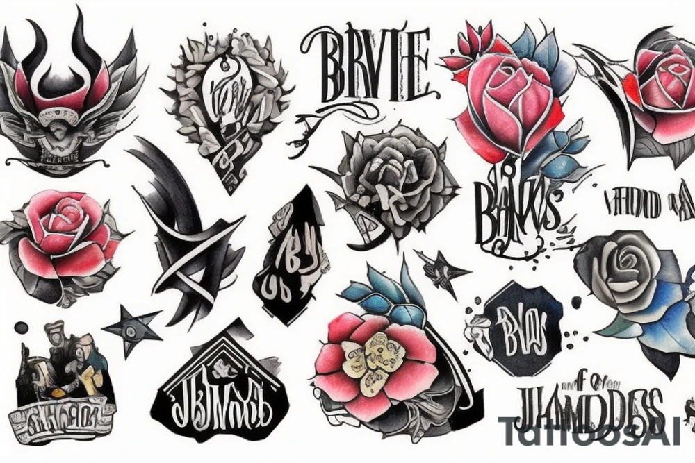 Behold the brave son of james tattoo idea