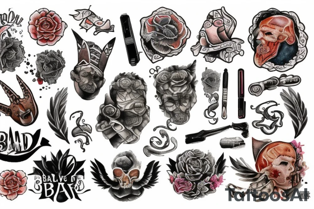 Behold the brave son of james tattoo idea