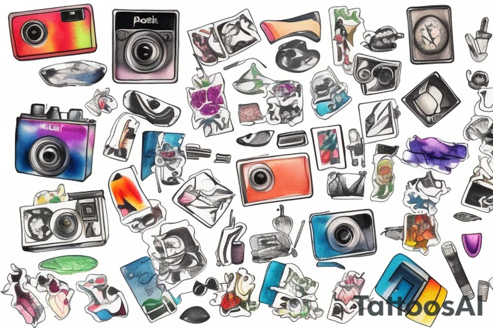 zurich, polaroid tattoo idea