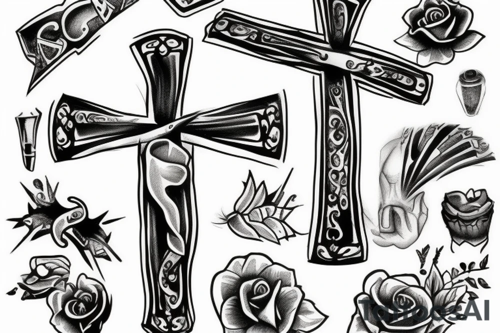cross tatoo tattoo idea