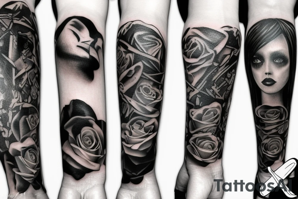 Emo music tattoo idea