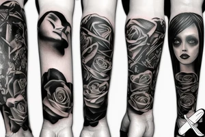 Emo music tattoo idea