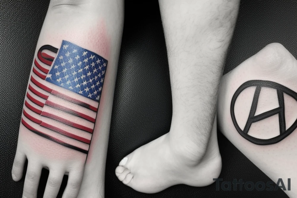 Arizona flag tattoo idea