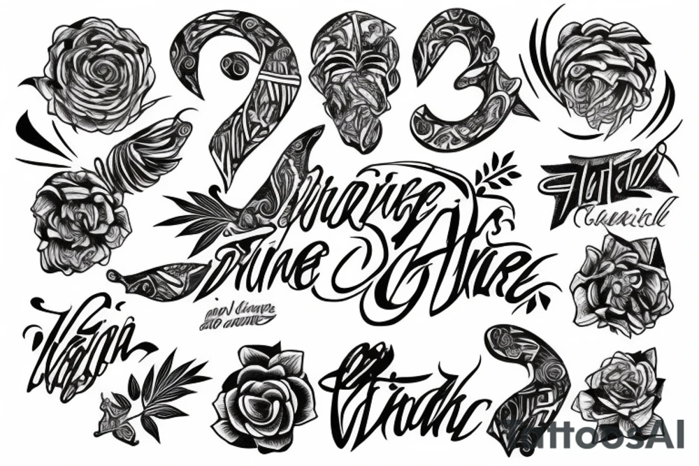773 fine line tattoo idea
