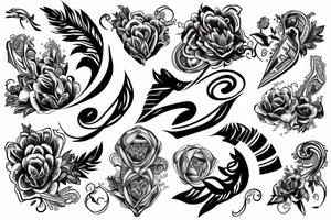 773 fine line tattoo idea
