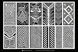 5 chevrons tattoo idea