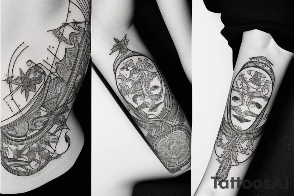 Virgo Leo Aries tattoo idea