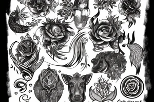 Virgo Leo Aries tattoo idea