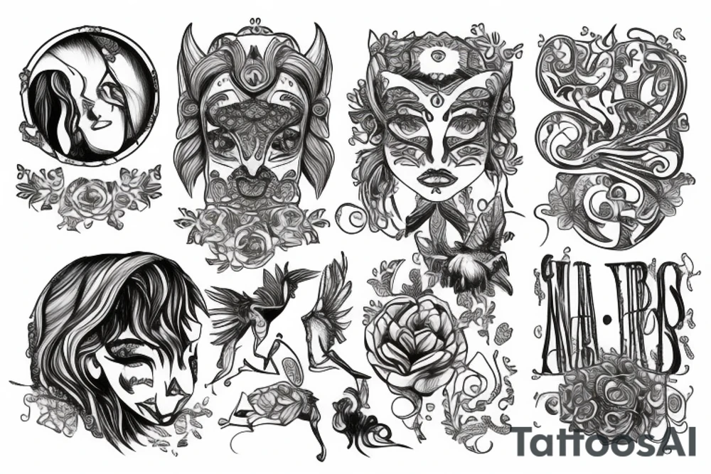 Virgo Leo Aries tattoo idea