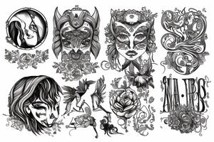 Virgo Leo Aries tattoo idea