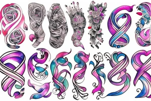Cover of infinity tattoo on girls wrist tattoo idea