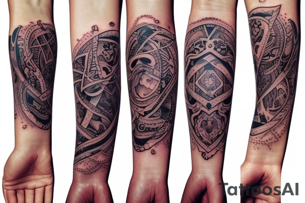 Cover of infinity tattoo on girls wrist tattoo idea