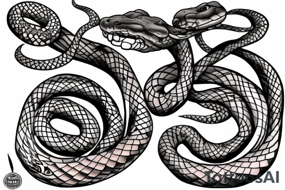 Snake tattoo idea