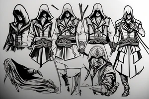Assassins creed tattoo idea