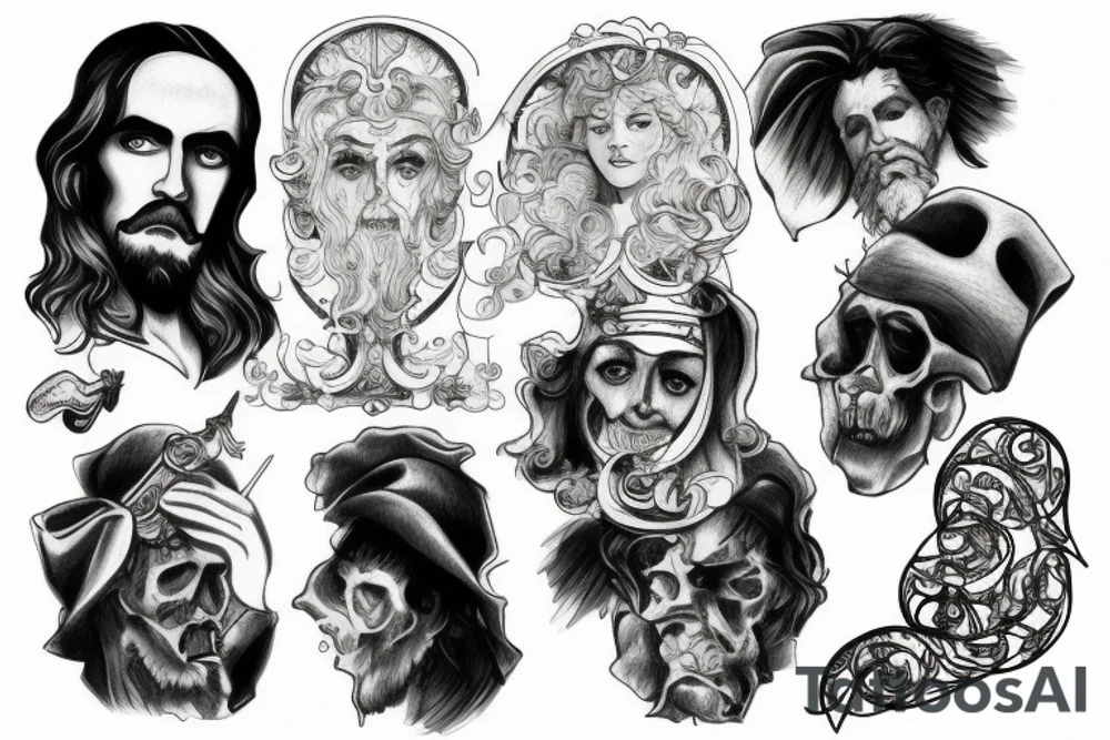 The count of Monte cristo tattoo idea