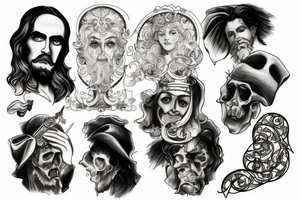 The count of Monte cristo tattoo idea