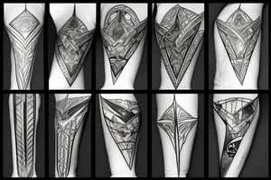 Broken long sword shattered tattoo idea