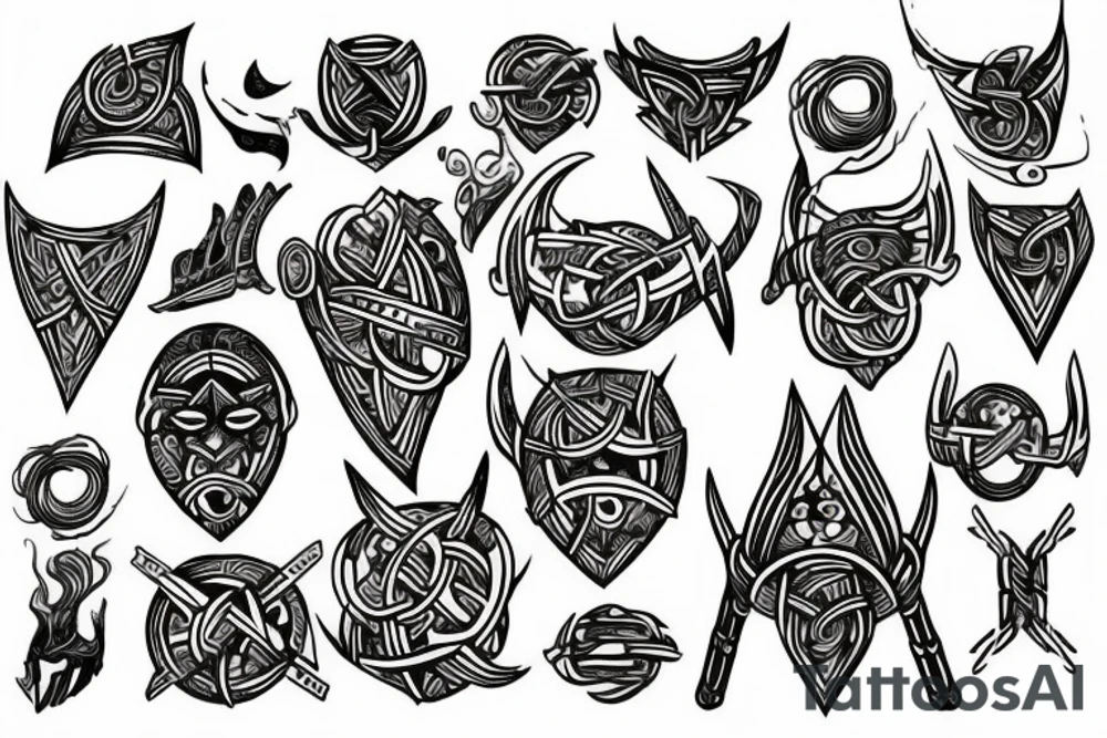 viking tattoo idea